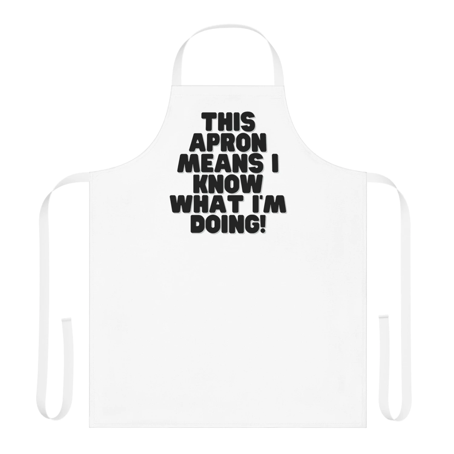 Chef Apron - "I Know What I'm Doing" 7 Chef Apron - "I Know What I'm Doing" - Image 7