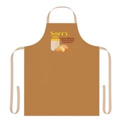 "Sorry. I Can't Right Now." Baking Apron -Primo Store 14308287687199161961 2048