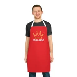 "Grill King" Mens Apron For Grilling -Primo Store 14433810394559908775 2048