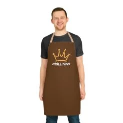 "Grill King" Mens Apron For Grilling -Primo Store 5448341059540252575 2048