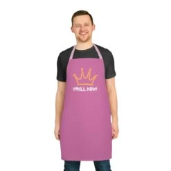 "Grill King" Mens Apron For Grilling -Primo Store 6559540156018035470 2048