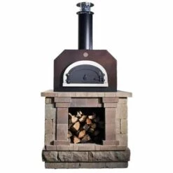 Chicago Brick Oven CBO-750 Countertop Pizza Oven -Primo Store 750 CT Copper front 450