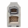 Round Grove STAX Poco Outdoor Fireplace And Pizza Oven Combo Unit -Primo Store 800 800pocostaximage 000