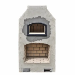 Round Grove STAX Poco Outdoor Fireplace And Pizza Oven Combo Unit