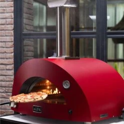 Alfa MODERNO 2 Pizze Gas Oven 27 Alfa MODERNO 2 Pizze Gas Oven -Primo Store AlfaModerno2PizzeGasPizzaOveninred
