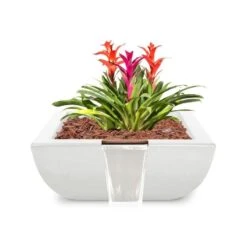 Avalon Planter & Water Bowl -Primo Store Avalon GFRC Planter Water Limestone