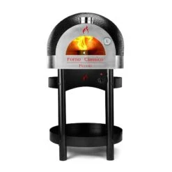 Forno Classico Piccolo 65 Italian Gas Brick Oven -Primo Store BlackFornoClassicoPiccoloFrontwithStand