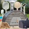 Maximus Prime Arena Large Pizza Oven (Patio Bundle) -Primo Store BlackMaximusPrime PatioBundle