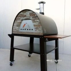 Maximus Prime Arena Red Large Pizza Oven -Primo Store BlackPrimewithBelloStand 1