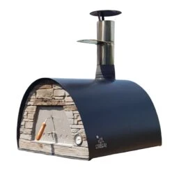 Maximus Arena Outdoor Wood-Fired Pizza Oven (Patio Bundle) -Primo Store Black Arena white background
