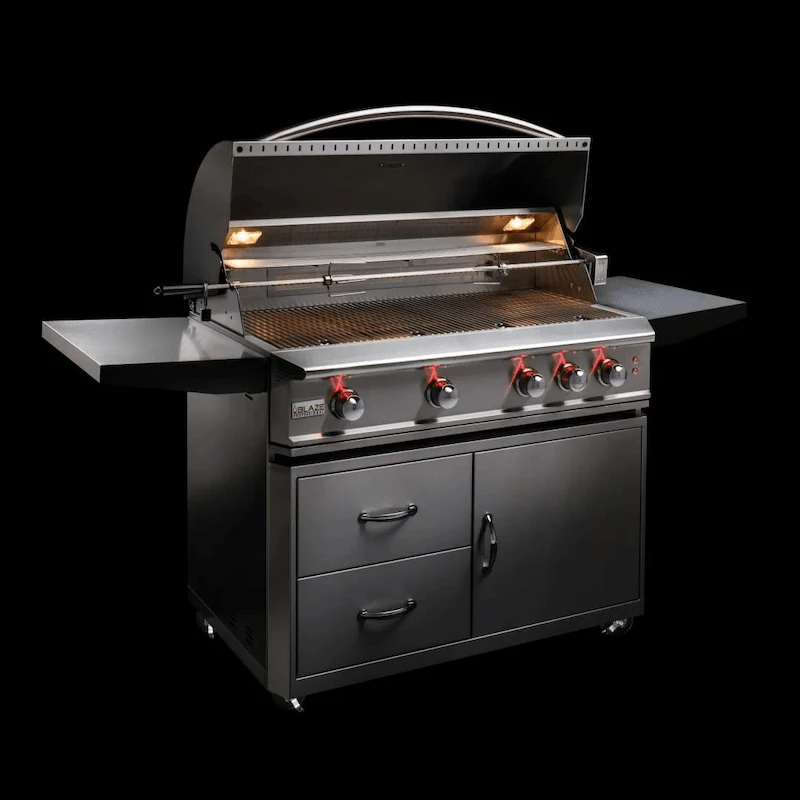 Blaze 44-inch Professional LUX 4-Burner Built-In Gas Grill With Rear Infrared Burner And Cart 3 Blaze 44-inch Professional LUX 4-Burner Built-In Gas Grill With Rear Infrared Burner And Cart - Image 3