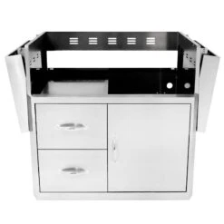 Blaze 34-Inch Professional Grill Cart -Primo Store Blaze 34 Inch Burner Professional Grill Cart 3