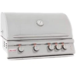 Blaze 32-Inch 4-Burner LTE Gas Grill With Rear Burner And Built-in Lighting System And Cart -Primo Store Blaze LTE Pro 2 d96b49d1 157b 442f b9ab 09b22e3fda83