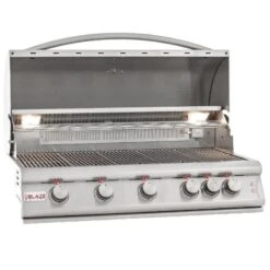 Blaze 40-inch 5-Burner LTE Gas Grill With Rear Burner And Built-in Lighting System -Primo Store Blaze Pro 5 LTE Burner 6