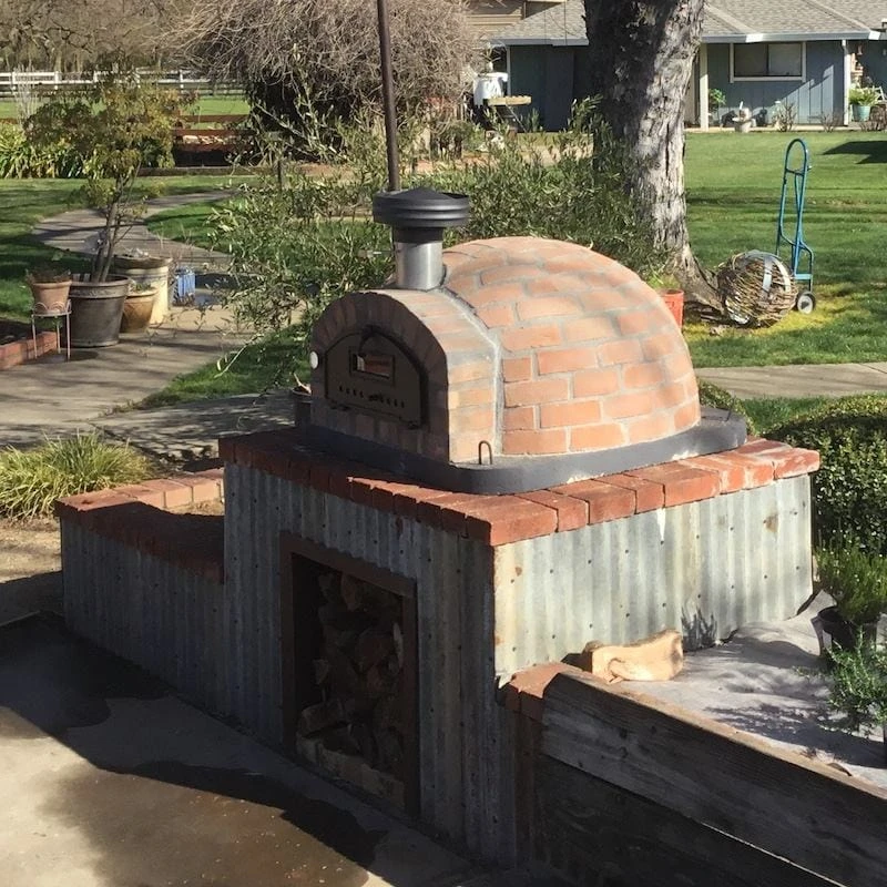Pizzaioli Rustic Brick Wood Fired Pizza Oven 7 Pizzaioli Rustic Brick Wood Fired Pizza Oven - Image 7