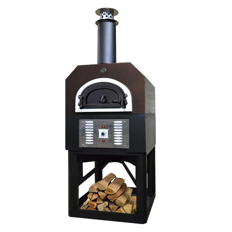 Chicago Brick Oven 750 Gas And Wood Oven W/Stand 1 Chicago Brick Oven 750 Gas And Wood Oven W/Stand