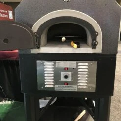 Chicago Brick Oven 750 Gas And Wood Oven W/Stand 16 Chicago Brick Oven 750 Gas And Wood Oven W/Stand -Primo Store CBO 750 Hybrid Gas Oven
