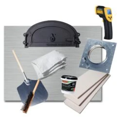 Chicago Brick Oven CBO-1000 Wood Fired Pizza Oven Kit -Primo Store CBOInstallKitandAccecssoryPackage 5dd94a4c 0e3e 414a 819e 61f788903792