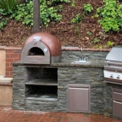 Forno Classico Piccolo 65 Italian Gas Brick Oven -Primo Store CardinalPiccolo65CountertopInstallation