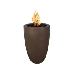 Castillo Concrete Fire Pillar -Primo Store CastilloFirePillarinChocolate