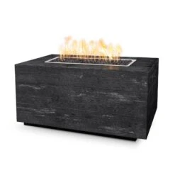 Catalina Wood Grain Fire Pit -Primo Store CatalinaWoodGrainFirePitinEbony