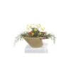 Cazo Planter And Water Bowl - Concrete -Primo Store Cazo Flower Bowl with Water