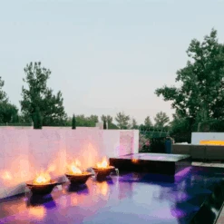 Cazo Fire & Water Bowl - Copper 4-Way Spill -Primo Store Cazo4WayFireandWaterBowl