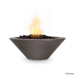 Cazo Fire Bowl - Concrete -Primo Store CazoConcreteFireBowlChestnut