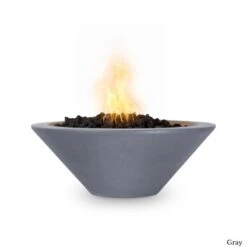 Cazo Fire Bowl - Concrete -Primo Store CazoConcreteFireBowlGray