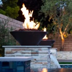 Cazo Fire Bowl - Concrete -Primo Store CazoGFRCConcreteFireBowl
