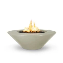 Cazo Fire Pit - Wide Ledge Concrete -Primo Store CazoGFRCFirePitwithLedgeAsh