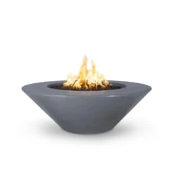 Cazo Fire Pit - Wide Ledge Concrete -Primo Store CazoGFRCFirePitwithLedgeGray