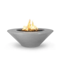 Cazo Fire Pit - Wide Ledge Concrete -Primo Store CazoGFRCFirePitwithLedgeNaturalGray