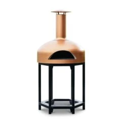 Polito Giotto Wood Fired Oven With Hexa Stand -Primo Store CopperPolitoGiottowithHexaStand