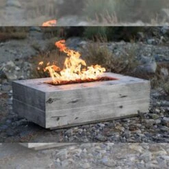 Coronado Wood Grain Fire Pit -Primo Store CoronadoWoodGrainFirePitIVORY
