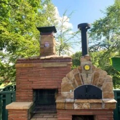 Pizzaioli Custom Brick Wood Pizza Oven -Primo Store CustomPizzaioliOven