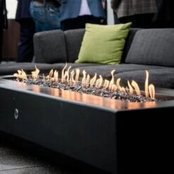 Del Mar Concrete Fire Pit -Primo Store DelMarBlackFirePit