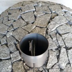 Lisboa Azul Granite Finish Premium Pizza Oven -Primo Store DetailsoftheLisboaAzulGraniteFinishDome