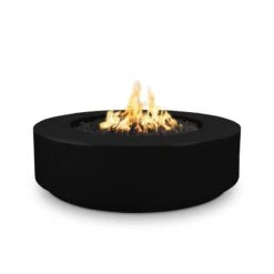 Florence 12" Tall Concrete Fire Pit 13 Florence 12" Tall Concrete Fire Pit -Primo Store Florence12x42Black