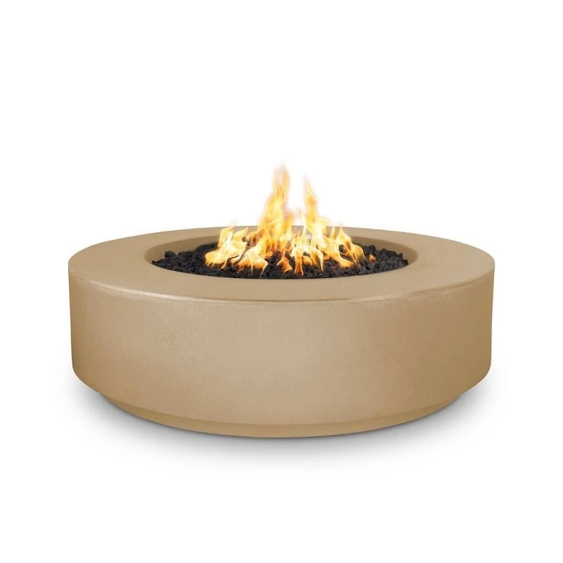 Florence 12" Tall Concrete Fire Pit 2 Florence 12" Tall Concrete Fire Pit - Image 2