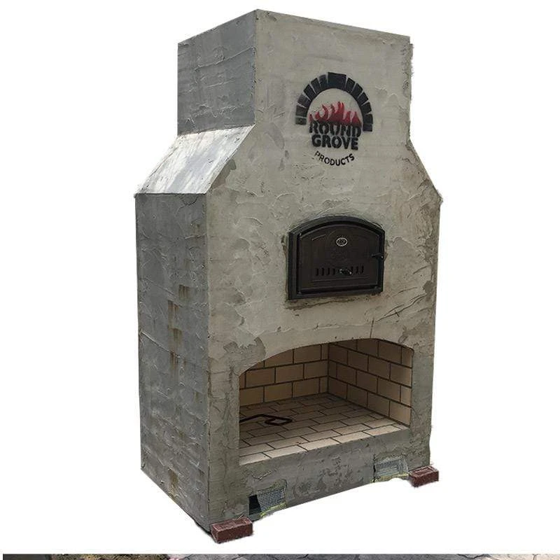 Round Grove Kiva Fireplace With Pizza Oven Combo 5 Round Grove Kiva Fireplace With Pizza Oven Combo - Image 5