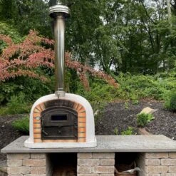 Lisboa Brick Pizza Oven PREMIUM -Primo Store LisboaPremiumonanOutdoorKitchencountertop