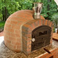 Lisboa PREMIUM Rustic Brick Pizza Oven -Primo Store LisboaRusticFinish 8