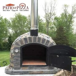 Lisboa PREMIUM Brick Pizza Oven With Stone Finish 29 Lisboa PREMIUM Brick Pizza Oven With Stone Finish -Primo Store Lisboa Brick Oven Stone Finish