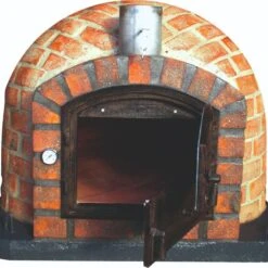 Lisboa PREMIUM Rustic Brick Pizza Oven -Primo Store Lisboa Rustic Pizza Oven Door 800