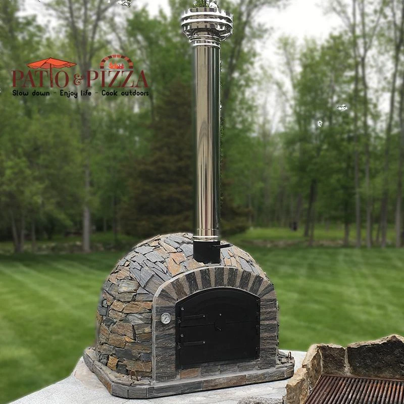 Lisboa PREMIUM Brick Pizza Oven With Stone Finish 9 Lisboa PREMIUM Brick Pizza Oven With Stone Finish - Image 9