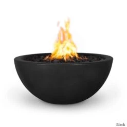 Luna Fire Pit - Concrete -Primo Store LunaConcreteFirePitBlack