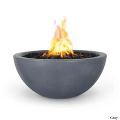 Luna Fire Pit - Concrete -Primo Store LunaConcreteFirePitGray