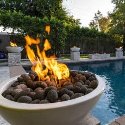 Luna Fire Pit - Concrete