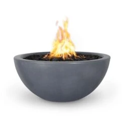 Luna Fire Bowl - Concrete -Primo Store LunaFireBowlGray